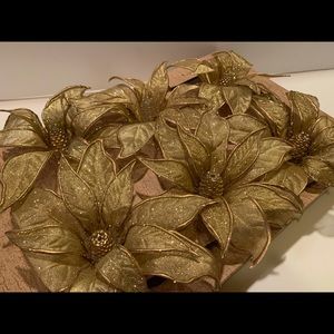 CHRISTMAS TREE POINSETTIA CHRISTMAS LIGHT COVERS.